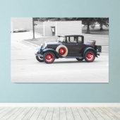 A1 CANVAS AFDRUK (Insitu (Houten vloer))