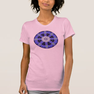 A24 Blue Ripple Mandala T-Shirt