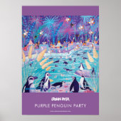A2 poster de John Dyer. Pingouin pourpre (Devant)