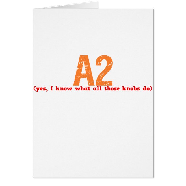 A2 Taakbeschrijving (Voorkant)