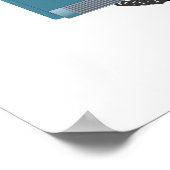 A320 Poster met laag scherm (Hoek)