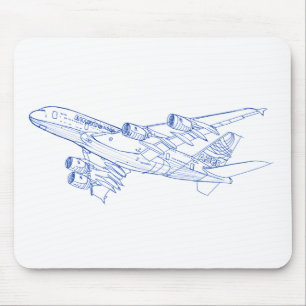 A380 Airbus Muismat
