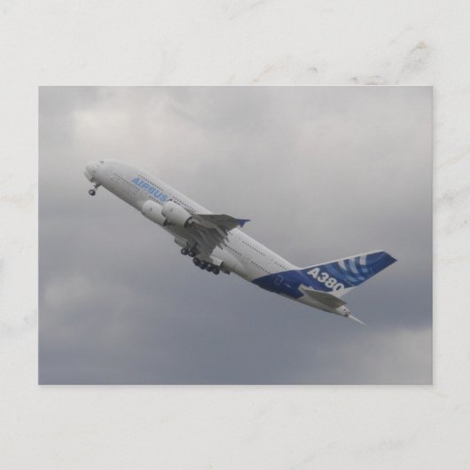 A380 BRIEFKAART (Voorkant)