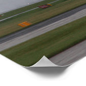 A380 Landing in Manchester Poster (Hoek)