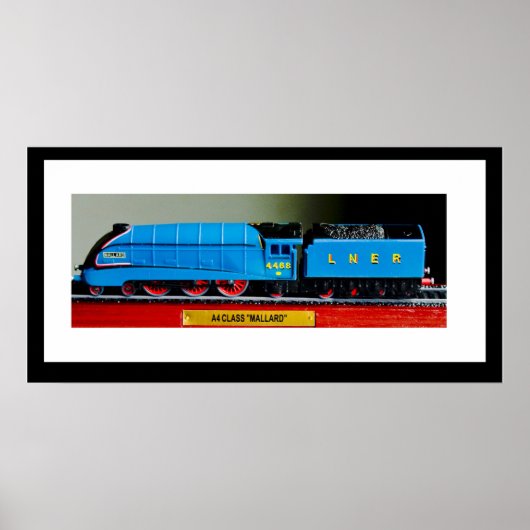 a4-mallard LNER Poster (Voorkant)