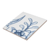 A4 - Muurtapijtschel met delft-mandje - A4 Tegeltje (Zijkant)