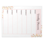 A4 Weekplanner Notitieblok (Voorkant)