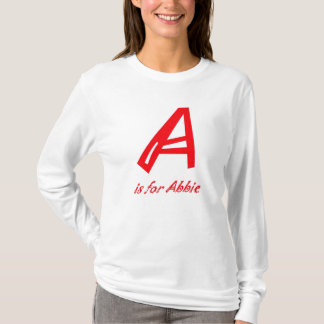 A4Abbie T-shirt