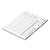 A5-Baby-activiteitenlog Notitieblok (Gedraaid)