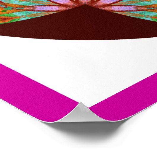 A60 Poster de paix de langues différentes (Coin)