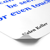 A61 "Vilt met het hart" Poster (Hoek)