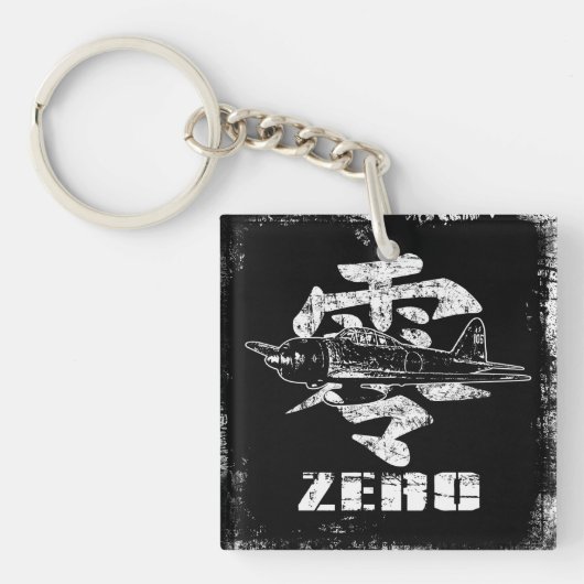 A6M nul Sleutelhanger (Voorkant)