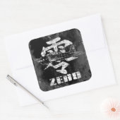 A6M nul Vierkante Sticker (Envelop)