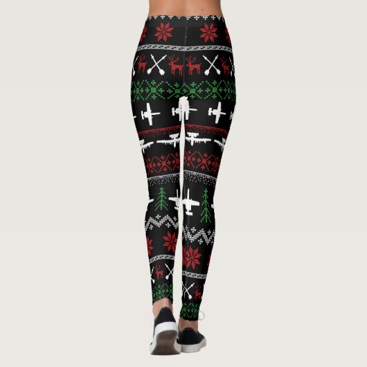 A-10 kerstleggings leggings (Achterkant)