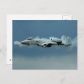 A-10 Thunderbolt II Briefkaart (Voorkant / Achterkant)