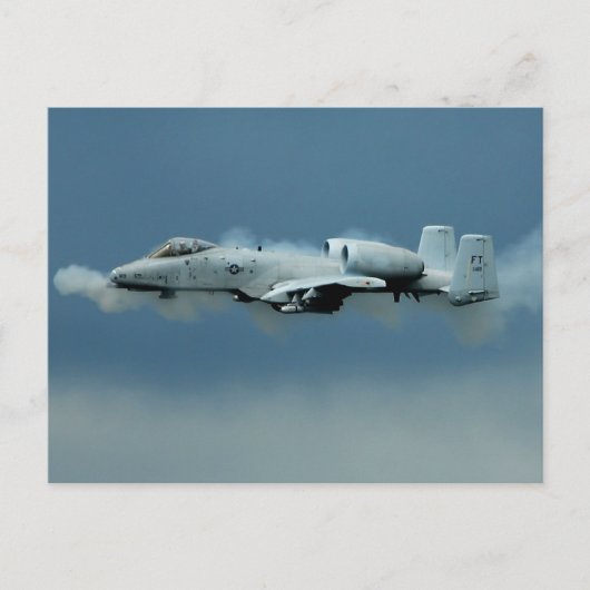 A-10 Thunderbolt II Briefkaart (Voorkant)