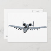 A-10 Thunderbolt II Briefkaart (Voorkant / Achterkant)