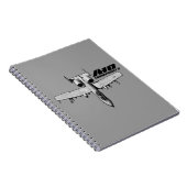 A-10 Thunderbolt II Carnet  Spiral Carnet photo (Côté Droit)