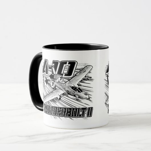 A-10 Thunderbolt II Mug (Devant gauche)