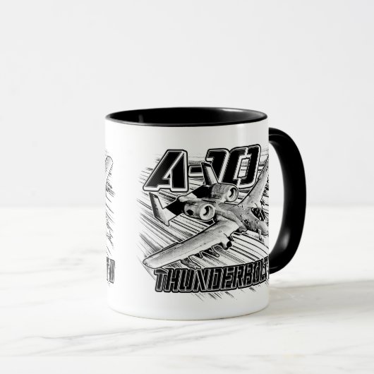 A-10 Thunderbolt II Mug (Devant droit)