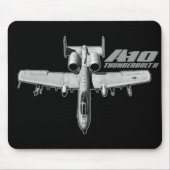A-10 Thunderbolt II Muismat Mousepad (Voorkant)