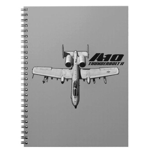 A-10 Thunderbolt II Notitieboek Spiral Foto Notiti (Voorkant)