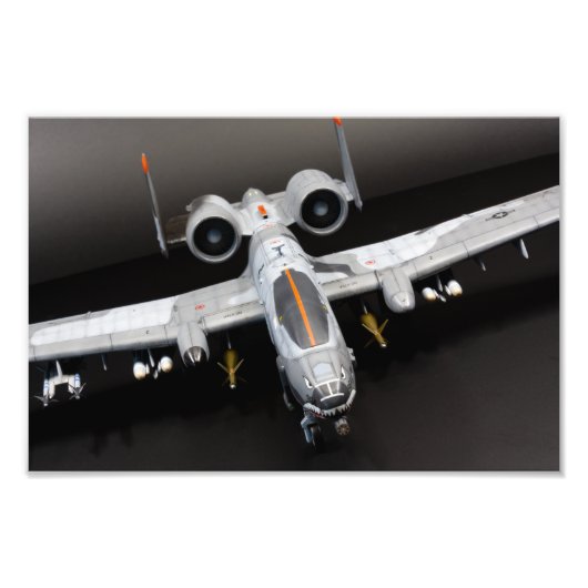 A-10 Thunderbolt II UAV Foto Afdruk (Voorkant)