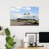 A-10 Vluchtlijn Poster (Thuiskantoor)