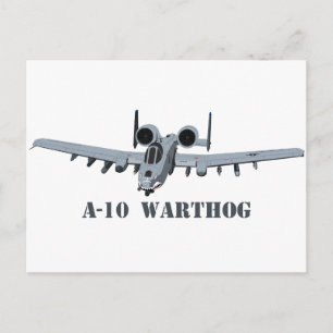 A-10 Warthog Briefkaart