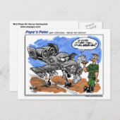 A-10 Warthog Briefkaart (Voorkant / Achterkant)