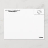 A-10 Warthog Briefkaart (Achterkant)