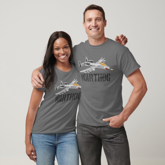 A-10 Warthog Militair Vliegtuig Jet Vliegtuig A10 T-shirt (Unisex)