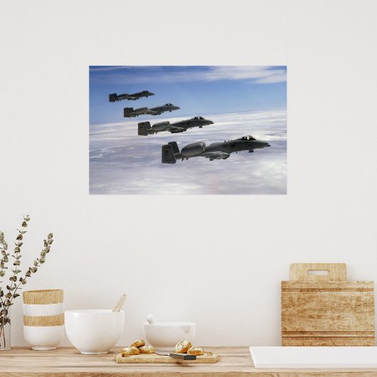 A-10 Warthogs Poster (Keuken)