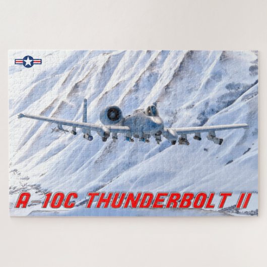 A-10C THUNDERBOLT II (20x30 INCH) Legpuzzel (Horizontaal)