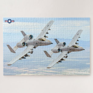 A-10C THUNDERBOLT II (20x30 INCH) Legpuzzel