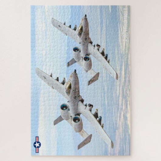 A-10C THUNDERBOLT II (20x30 INCH) Legpuzzel (Verticaal)