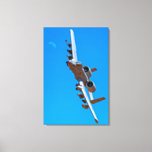A-10C THUNDERBOLT II 24x36 Canvas Afdruk