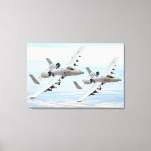 A-10C THUNDERBOLT II 24x36 Canvas Afdruk