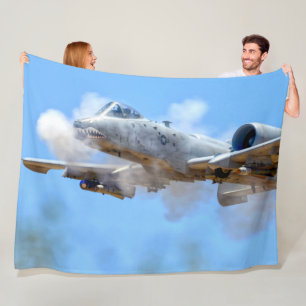 A-10C THUNDERBOLT II FLEECE DEKEN