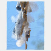 A-10C THUNDERBOLT II FLEECE DEKEN (Voorkant)