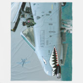 A-10C THUNDERBOLT II FLEECE DEKEN (Voorkant)