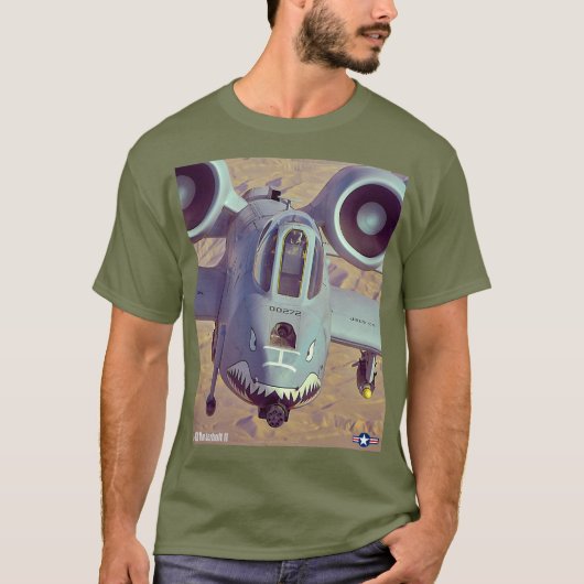 A-10C THUNDERBOLT II T-SHIRT (Voorkant)