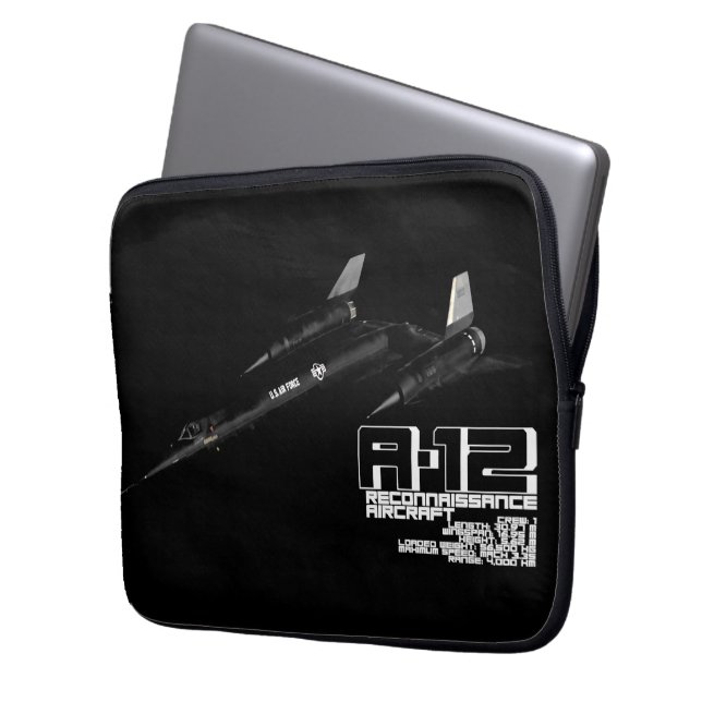 A-12 LAPTOP SLEEVE (Voorkant Links)