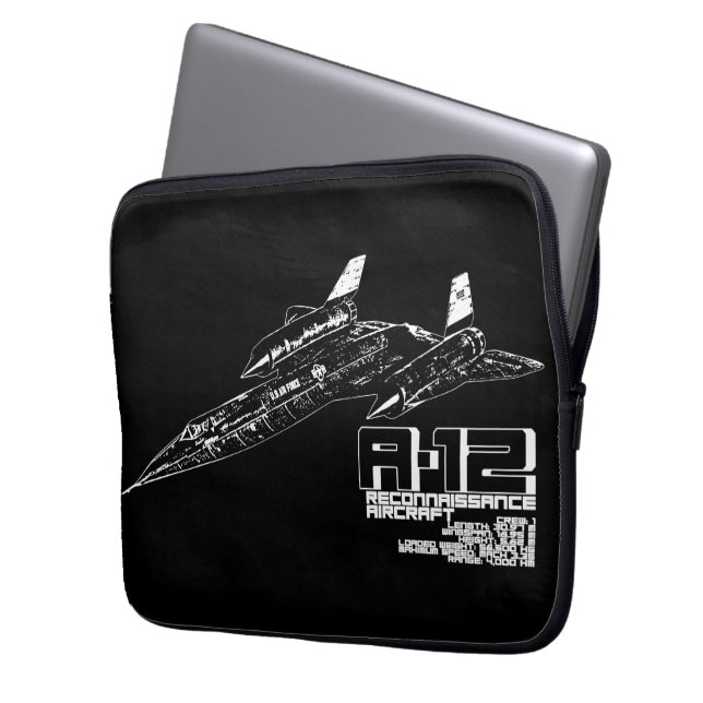 A-12 LAPTOP SLEEVE (Voorkant Links)