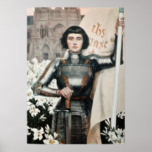 A 1903 graving Joan of Arc Poster