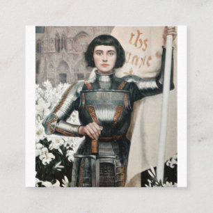 A 1903 graving Joan of Arc Vierkante Visitekaartje