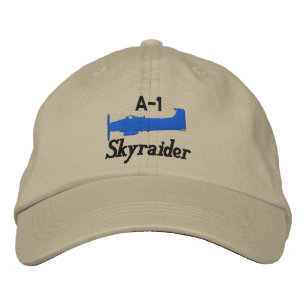 A-1 Skyraider (alleen lichte kleuren) Geborduurde Pet