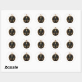 À 2027 Autocollant (Feuille)