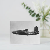 A-20 verwoesting briefkaart (Staand voorkant)