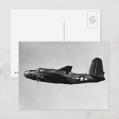 A-20 verwoesting briefkaart (Voorkant / Achterkant)